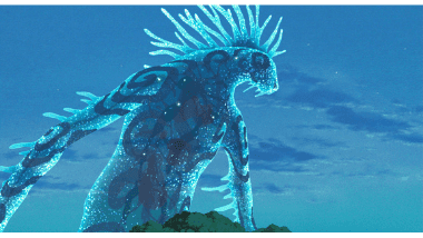 The Night-Walker walking at night