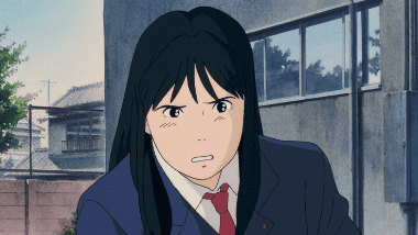 Rikako Muto with tears in her eyes