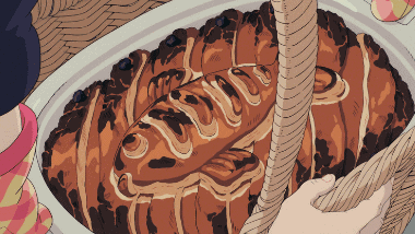 The herring pie that Kiki made