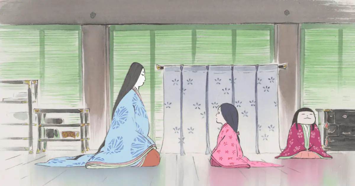 Lady Sagami From The Tale Of The Princess Kaguya
