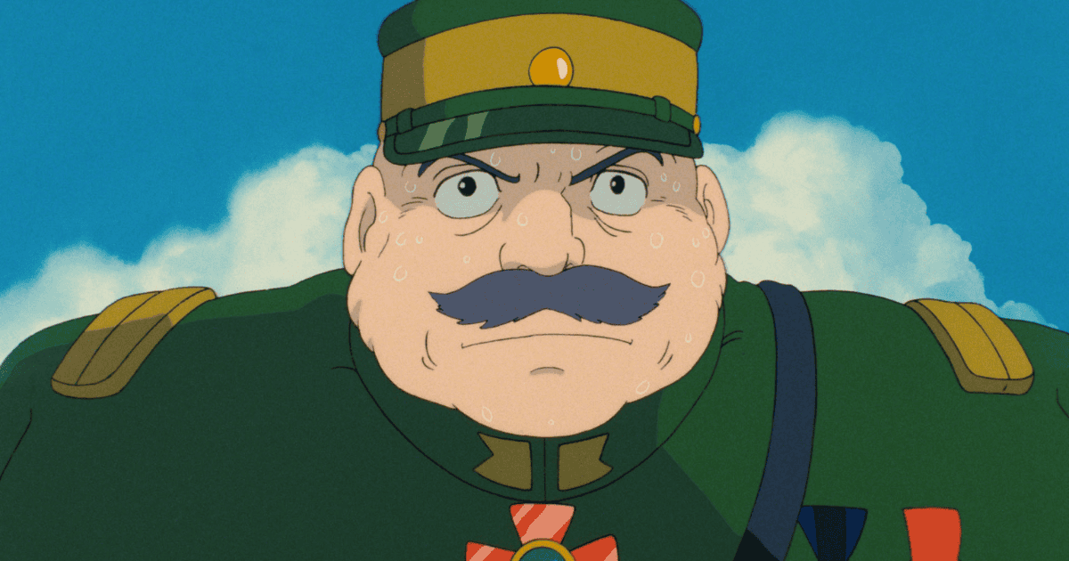 General Mouro, a character from Castle in the Sky