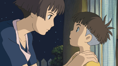 Lisa talking with Sosuke