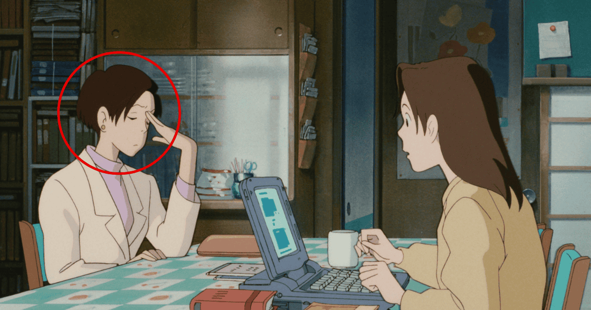 A character from 'Whisper of the Heart,' Asako Tsukishima