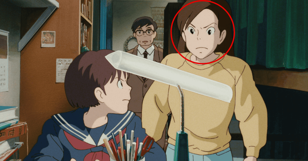 A character from 'Whisper of the Heart,' Shiho Tsukishima