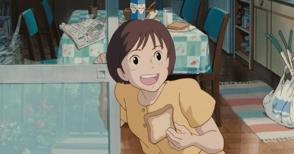 The protagonist of 'Whisper of the Heart,' Shizuku Tsukishima