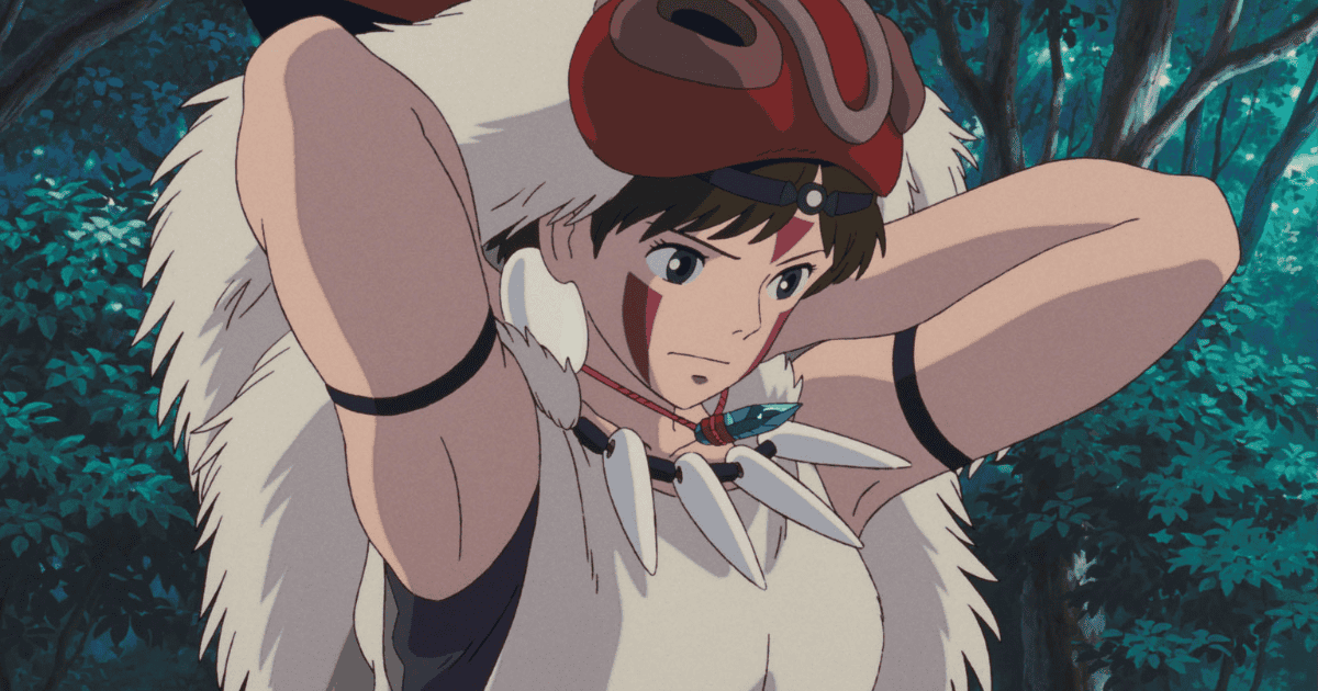 San, a character from 'Princess Mononoke'