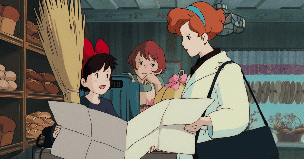 The character Maki from Kiki's Delivery Service